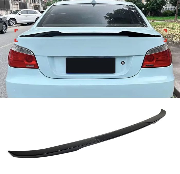 Спойлер Черный глянец (M4) на BMW 5 Series E60/E61 2003-2010 года