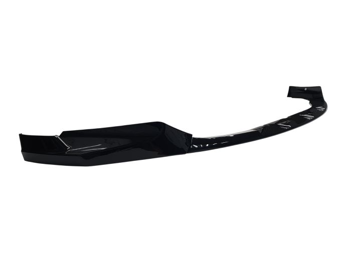 Губа (переднего бампера) Черный глянец V1 на BMW M3 G80/G81 2021-2026 года