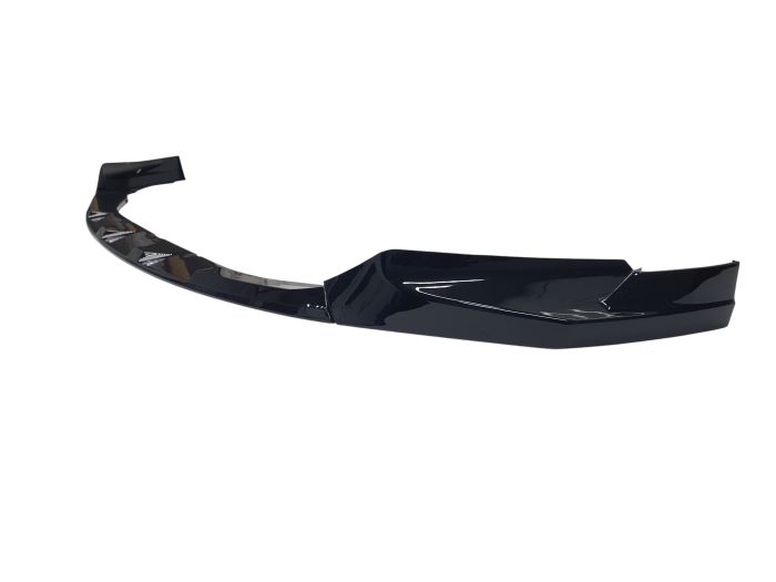 Губа (переднего бампера) Черный глянец V1 на BMW M3 G80/G81 2021-2026 года