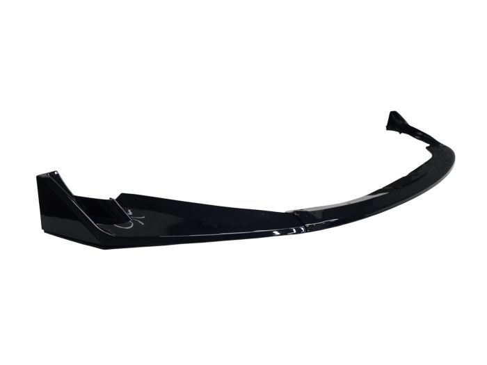 Губа (переднего бампера) Черный глянец V2 на BMW M3 G80/G81 2021-2026 года