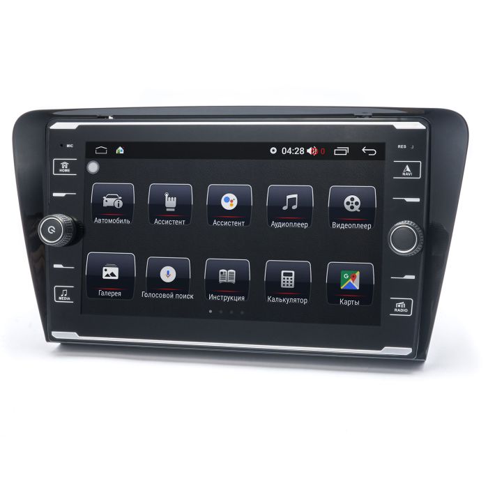 Штатна магнітола Prime-X 22-594/9K, 4+64, 4G. SKODA Kodiaq 2016+