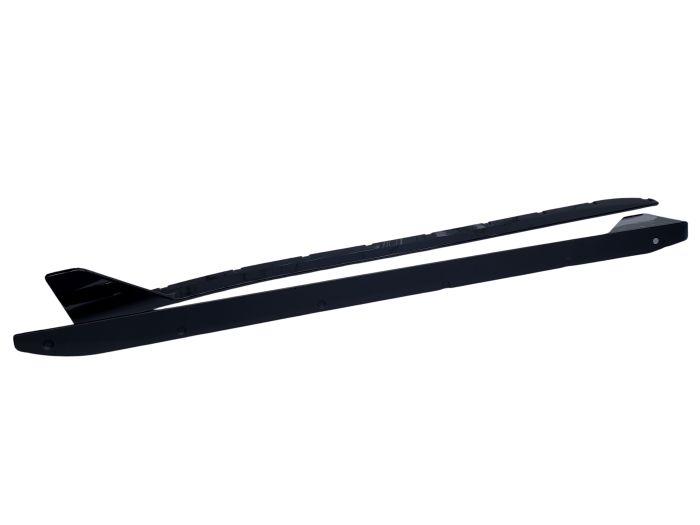 Лезвия на пороги Черный глянец на BMW M3 G80/G81 2021-2026 года