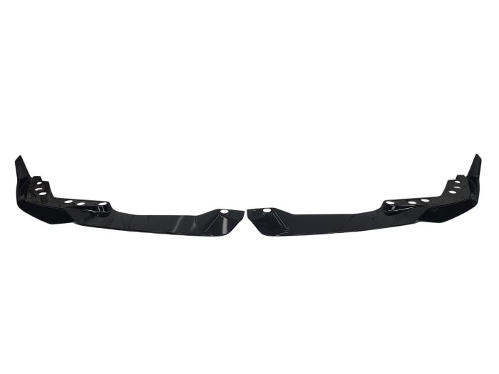 Губа (переднего бампера) Черный глянец V2 на BMW 3 Series G20/G21 2022-2024 года