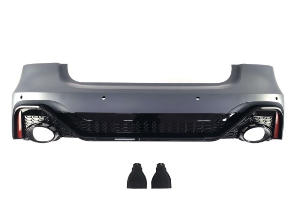 Задний бампер (стиль RS7) на Audi A7 4K 2017-2023 года