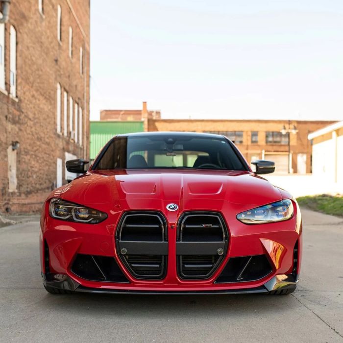 Ноздри ( Карбон ) V1 на BMW M3 G80 / G81 2021-2026 года