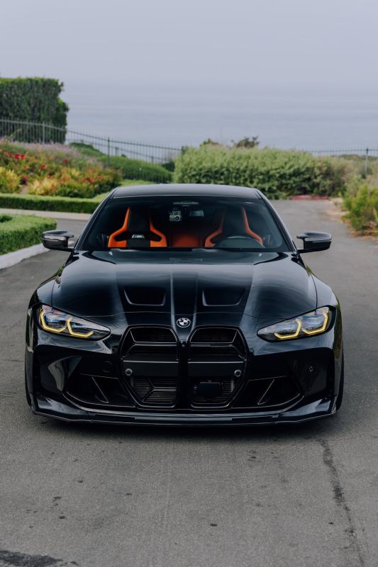 Губа ( Карбон ) V1 на BMW M3 G80 / G81 2021-2026 года