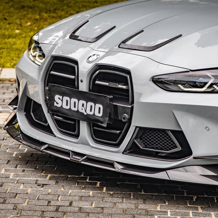 Губа ( Карбон ) V2 на BMW M3 G80 / G81 2021-2026 года