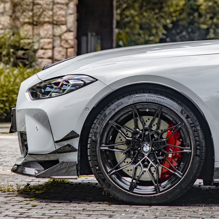 Губа ( Карбон ) V2 на BMW M3 G80 / G81 2021-2026 года