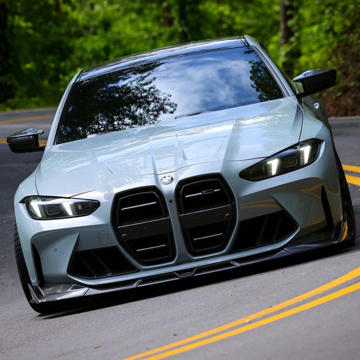 Губа ( Карбон ) V2 на BMW M3 G80 / G81 2021-2026 года