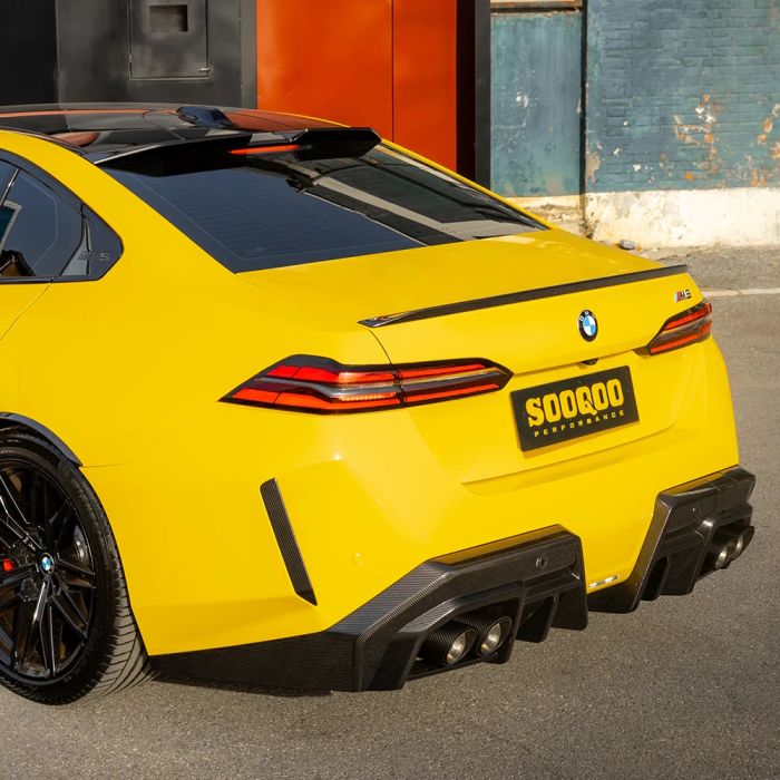 Диффузор ( Карбон ) V2 на BMW M5 G90 / G99 2024-2026 года