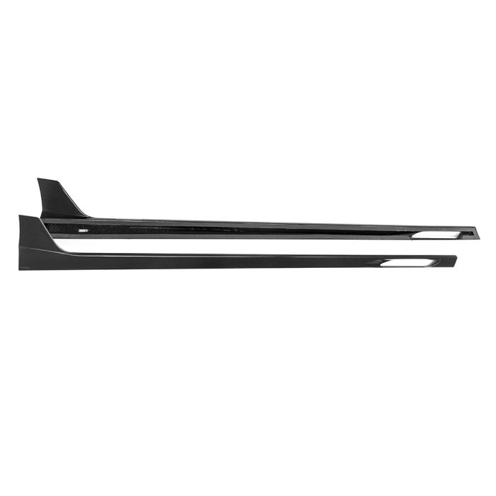 Лезвия на пороги ( Карбон ) V2 на BMW M5 G90 / G99 2024-2026 года