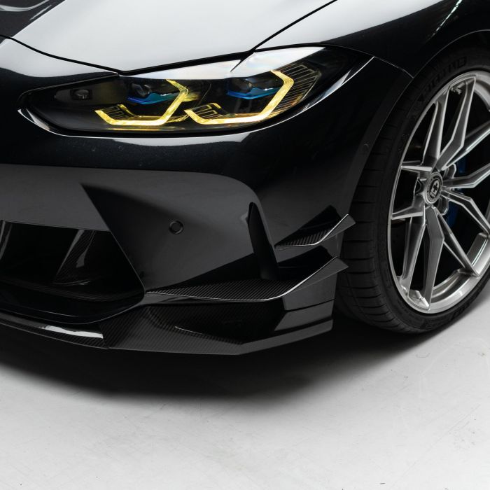 Губа (Карбон) (канарды) V2 на BMW M3 G80/G81 2021-2026 года