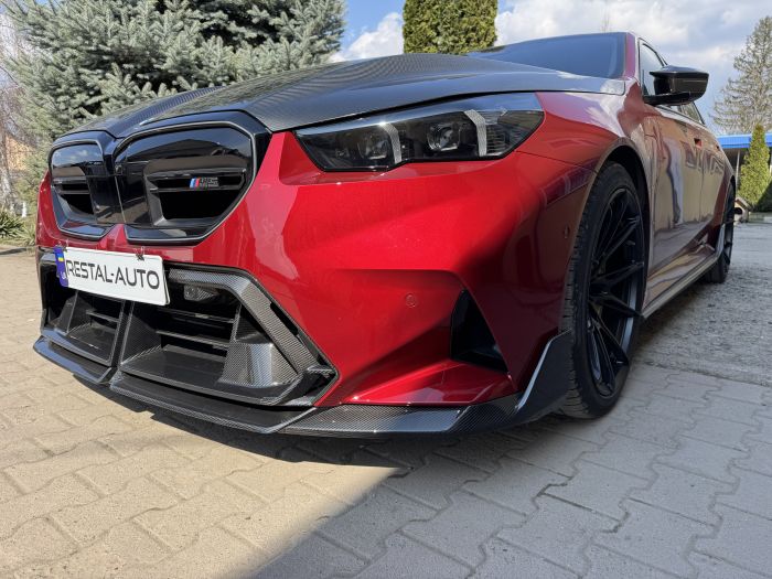 Решетки в бампер ( Карбон ) V2 на BMW M5 G90 / G99 2024-2026 года