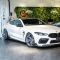 Лезвия на пороги ( Карбон ) на BMW 8 Series G14 / G15 / G16 2018-2023 года