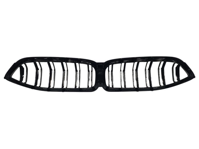 Ноздри Черный глянец ( Двойные M-Look ) V2 на BMW 8 Series G14/G15/G16 2018-2023 года