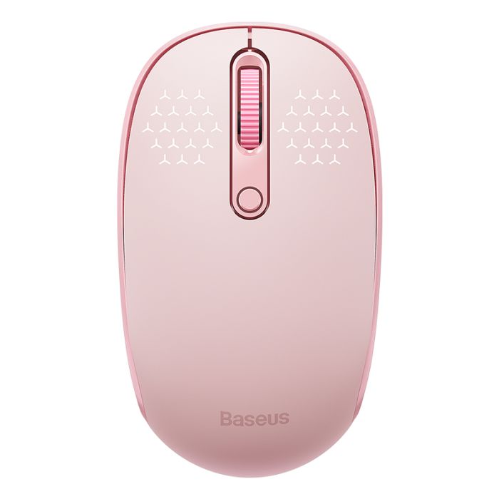 Маніпулятор миша бездротова Baseus F01B Tri-Mode Wireless Mouse Baby Pink (B01055503413-00)