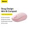 Маніпулятор миша бездротова Baseus F01B Tri-Mode Wireless Mouse Baby Pink (B01055503413-00)