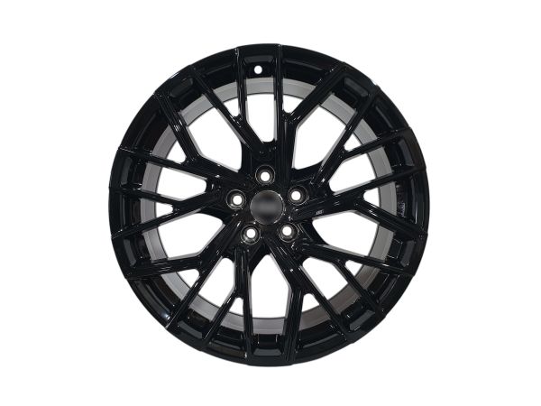 R19 Gloss Black Диски (одноширокие 8.5J ET35) на Audi A4 B8 2007-2011 года