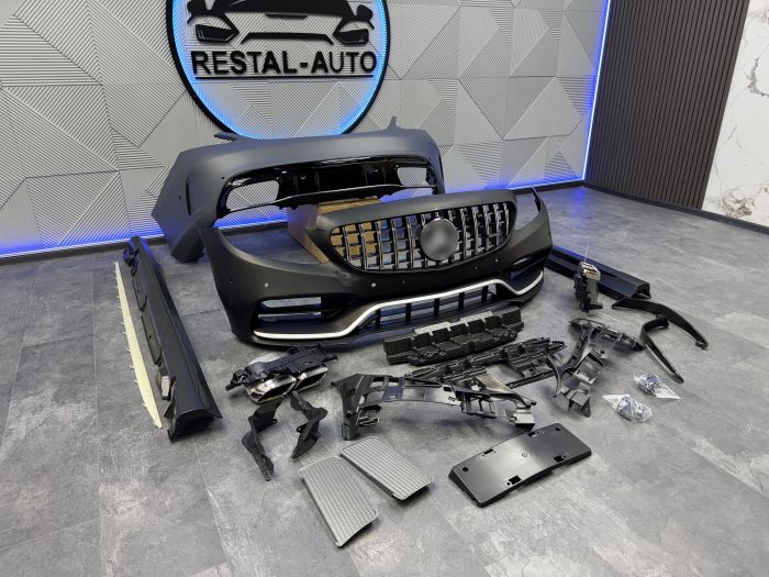 Комплект обвесов Full Set ( C63 LCI ) на Mercedes-Benz C-Class W205 2014-2018 года.