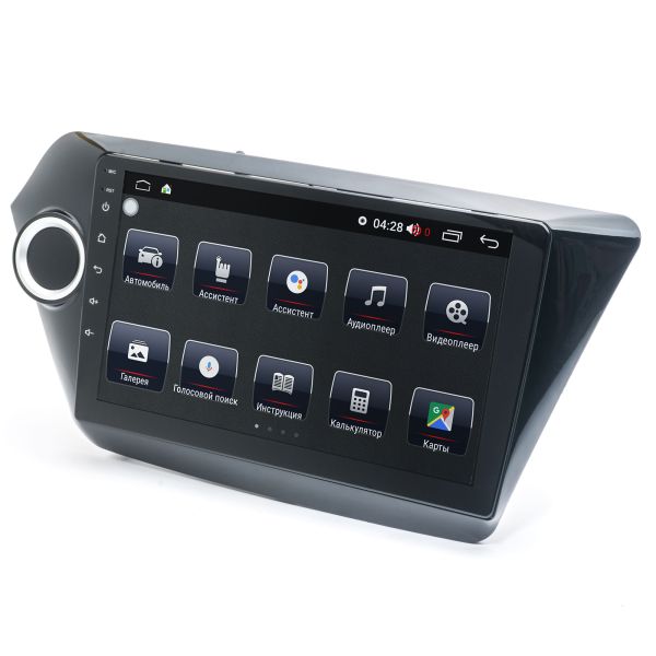 Штатна магнітола Prime-X 22-412/9B, 4+32, 4G. KIA Rio (QB) 2011-2017 / K2 (QB) 2011-2017