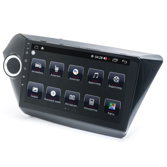 Штатна магнітола Prime-X 22-412/9B, 4+32, 4G. KIA Rio (QB) 2011-2017 / K2 (QB) 2011-2017