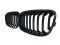 Ноздри Gloss Black ( 1 bar ) на BMW 1 Series F20 / F21 2011-2015 года