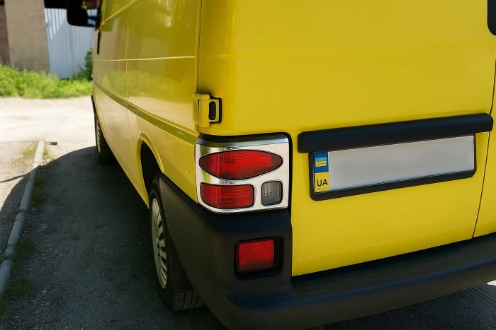 Хромированные Накладки на Задние Фонари (2 шт, Нержавейка) для Volkswagen T4 Caravelle/Multivan 1990-2003 гг
