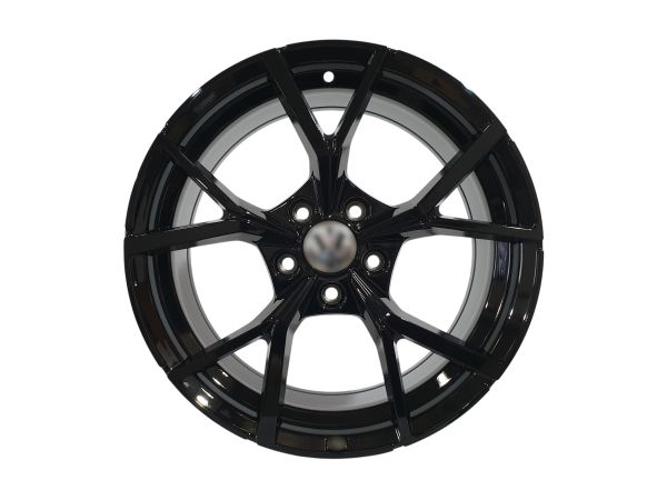 R18 Gloss Black Диски (одноширокие 8.0J ET45) на Volkswagen Arteon 2017-2020 года