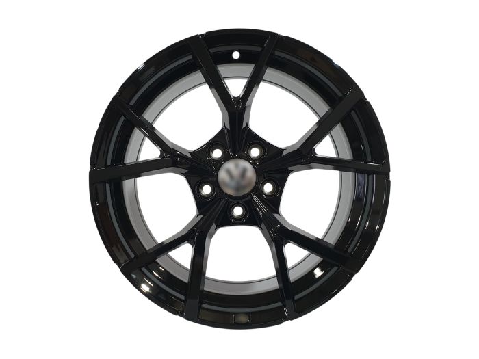 R18 Gloss Black Диски (одноширокие 8.0J ET45) на Volkswagen Arteon 2017-2020 года