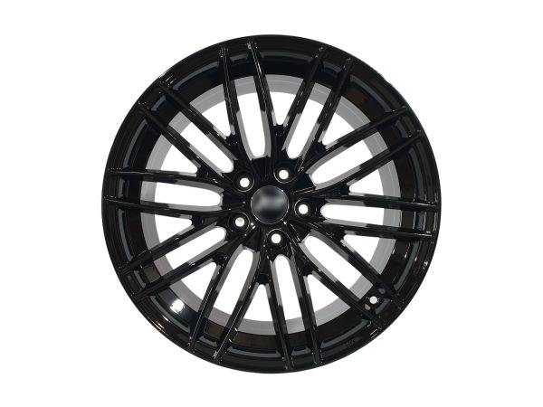 R18 Gloss Black Диски (одноширокие 8.0J ET45) на Audi A4 B8 2007-2011 года