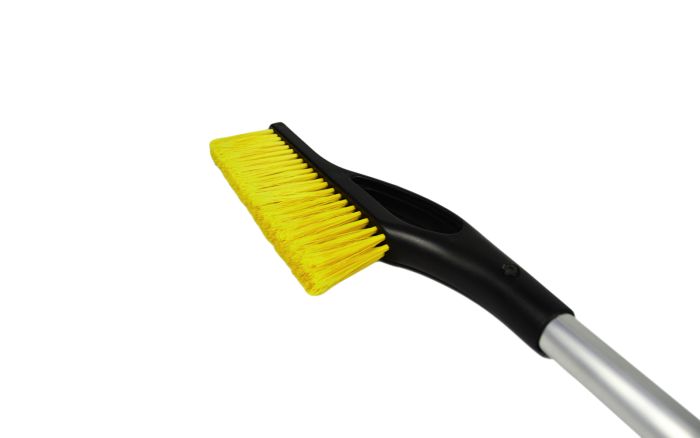 Щітка зі скребком 75см "ICE-75" жовта