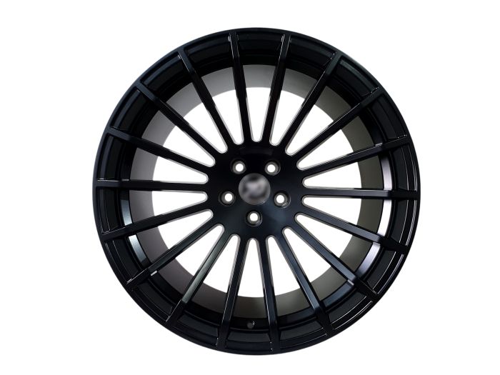 R21 Satin Black Диски (разноширокие) на Porsche Cayenne 958 2010-2014 года