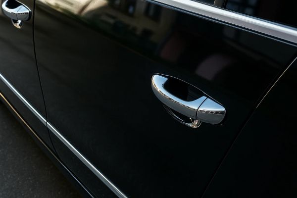 Хромированные Накладки на Ручки Дверей (4 шт, Нержавейка) OmsaLine - Итальянская Нержавейка для Skoda Superb 2009-2015 гг