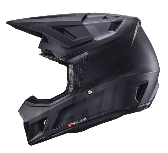 Мотошолом LEATT Moto 7.5 + Goggle Stealth L