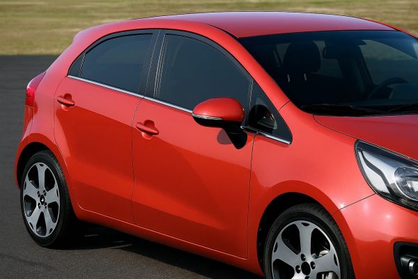 Окантовка окон нержавейка для Kia Rio 2012-2017 гг