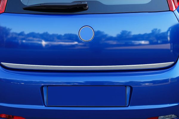 Накладка на багажник нержавейка для Fiat Punto Grande/EVO 2006-2018 гг