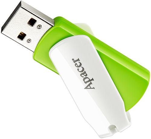 Флеш-накопичувач Apacer USB 2.0 AH335 64Gb Green (AP64GAH335G-1)