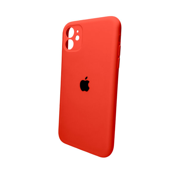 Чохол для смартфона Silicone Full Case AA Camera Protect for Apple iPhone 11 Pro кругл 11,Red (FullAAKPi11P-11)