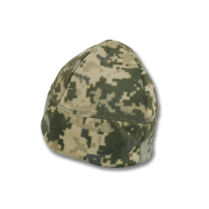 Шапка флисовая пиксель