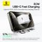 Мережевий зарядний пристрій Baseus Palm Fast Charger 1C 30W EU Moon White (P10111605213-00)