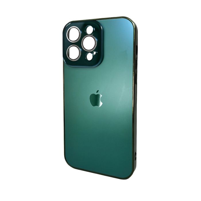 Чохол для смартфона AG Glass Sapphire Frame MagSafe Logo for Apple iPhone 14 Pro Cangling Green (AGSappiFRP14PGreen)