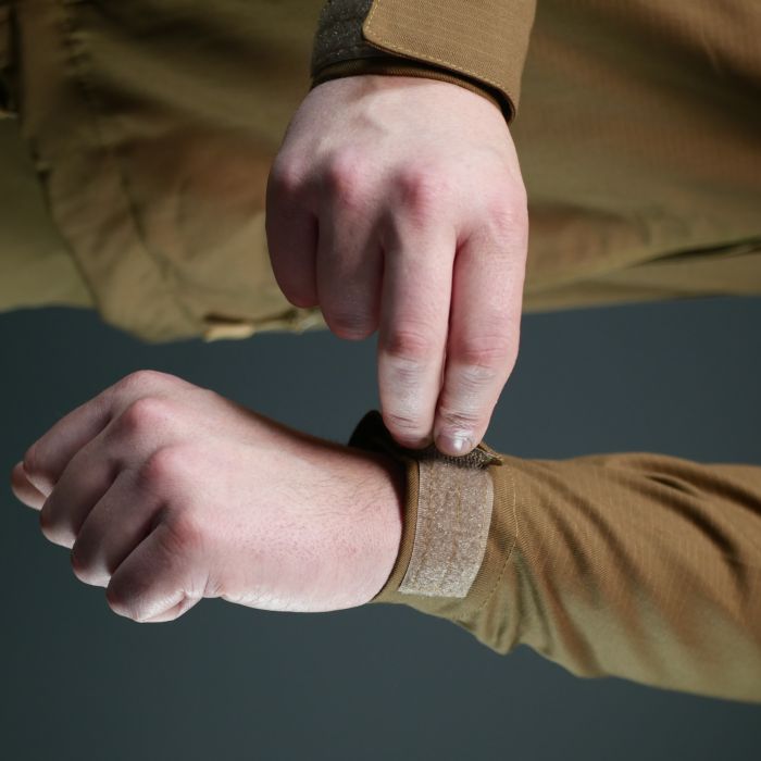 Тактическая куртка Twill GEN I | Койот | Летняя военная куртка без подкладки