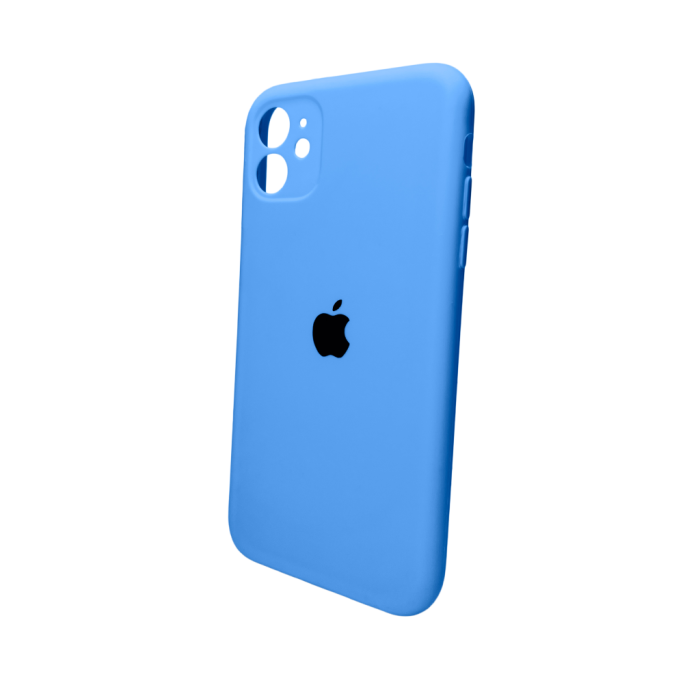Чохол для смартфона Silicone Full Case AA Camera Protect for Apple iPhone 11 кругл 38,Surf Blue (FullAAKPi11-38)