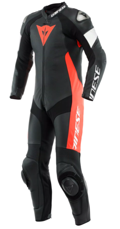 Мотокомбінезон Dainese TOSA PERF BLACK/FLUO-RED/WHITE XXXL