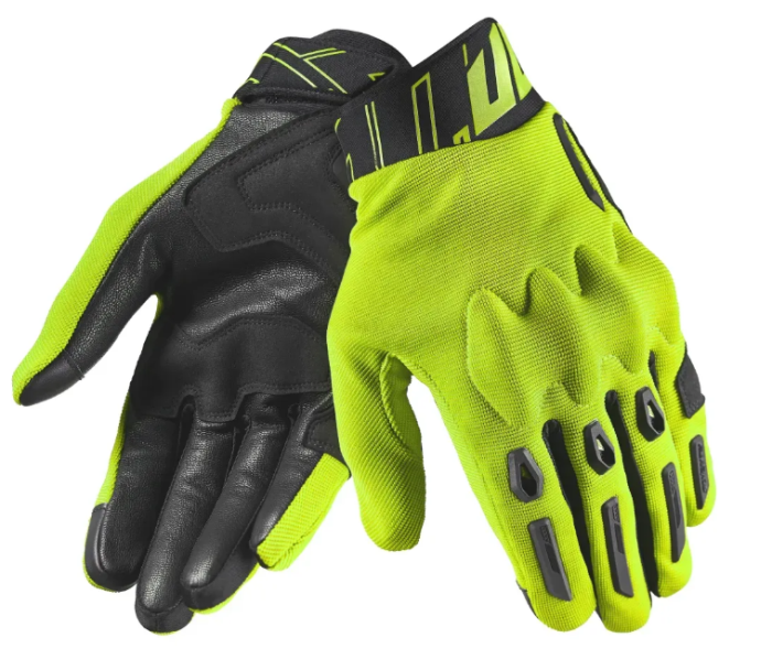 Моторукавички Seventy N66 FULLGAS Fluor Yellow XL