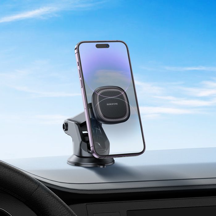 Автотримач для телефона BOROFONE BH97 NT Ice magnetic car holder(center console) (6941991105418)