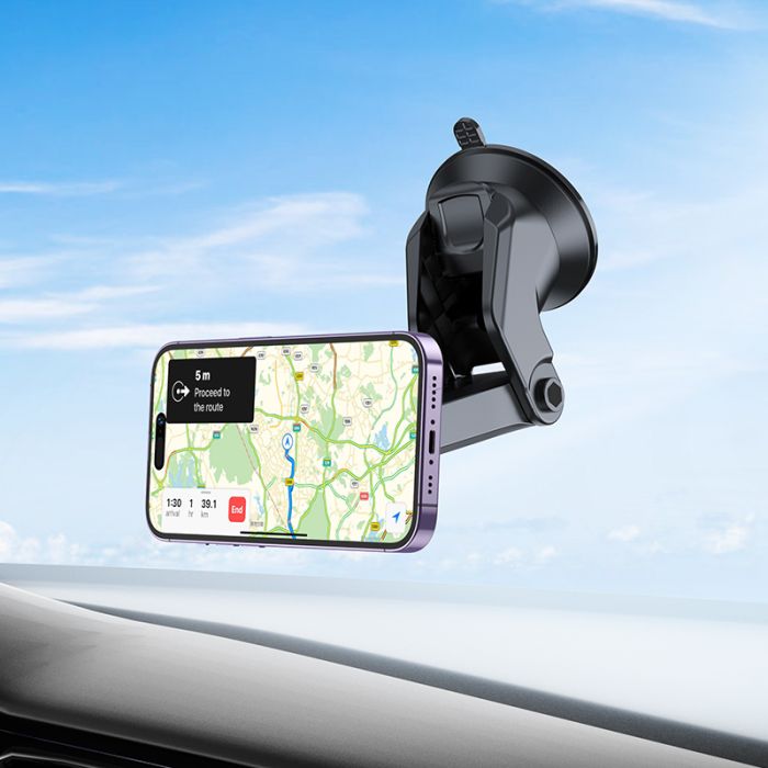 Автотримач для телефона BOROFONE BH97 NT Ice magnetic car holder(center console) (6941991105418)