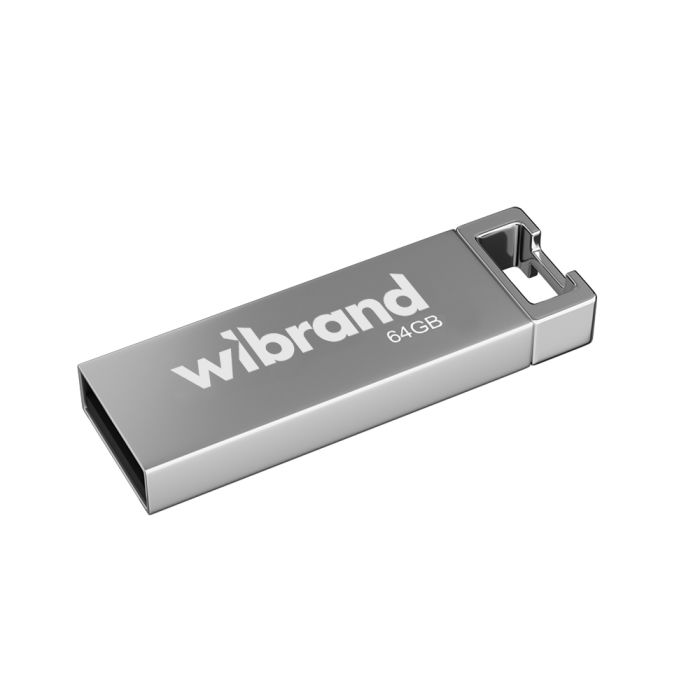 Флеш-накопичувач Wibrand USB 2.0 Chameleon 64Gb Silver (WI2.0/CH64U6S)