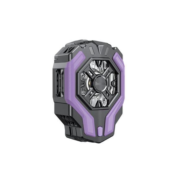 Мобільний кулер HOCO GM26 Ambitious cooling mobile phone fan Black (6942007612302)