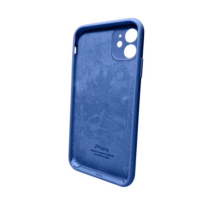 Чохол для смартфона Silicone Full Case AA Camera Protect for Apple iPhone 11 Pro Max кругл 3,Royal Blue (FullAAKPi11PM-3)